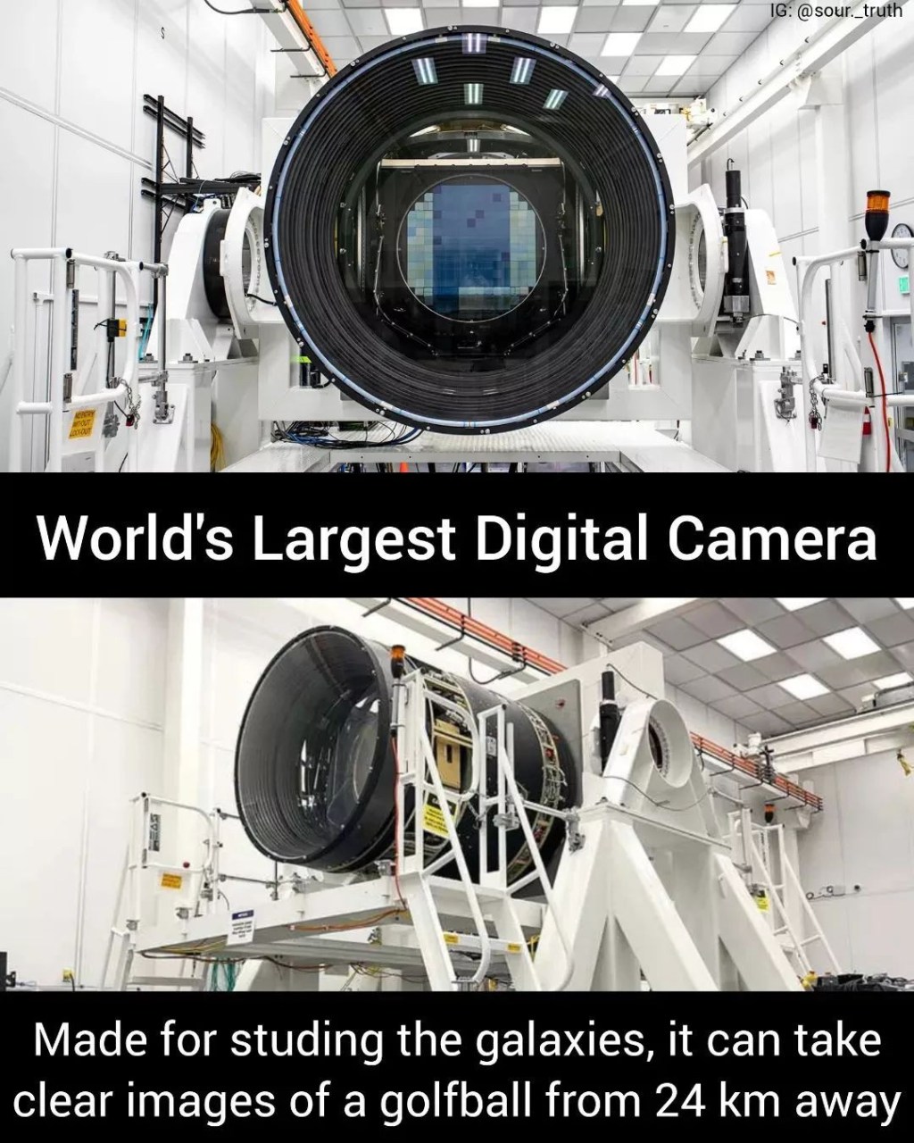 अमेरिका ने बनाया विश्व का सबसे बड़ा कैमरा जिसका नाम LSST&nbsp;है।